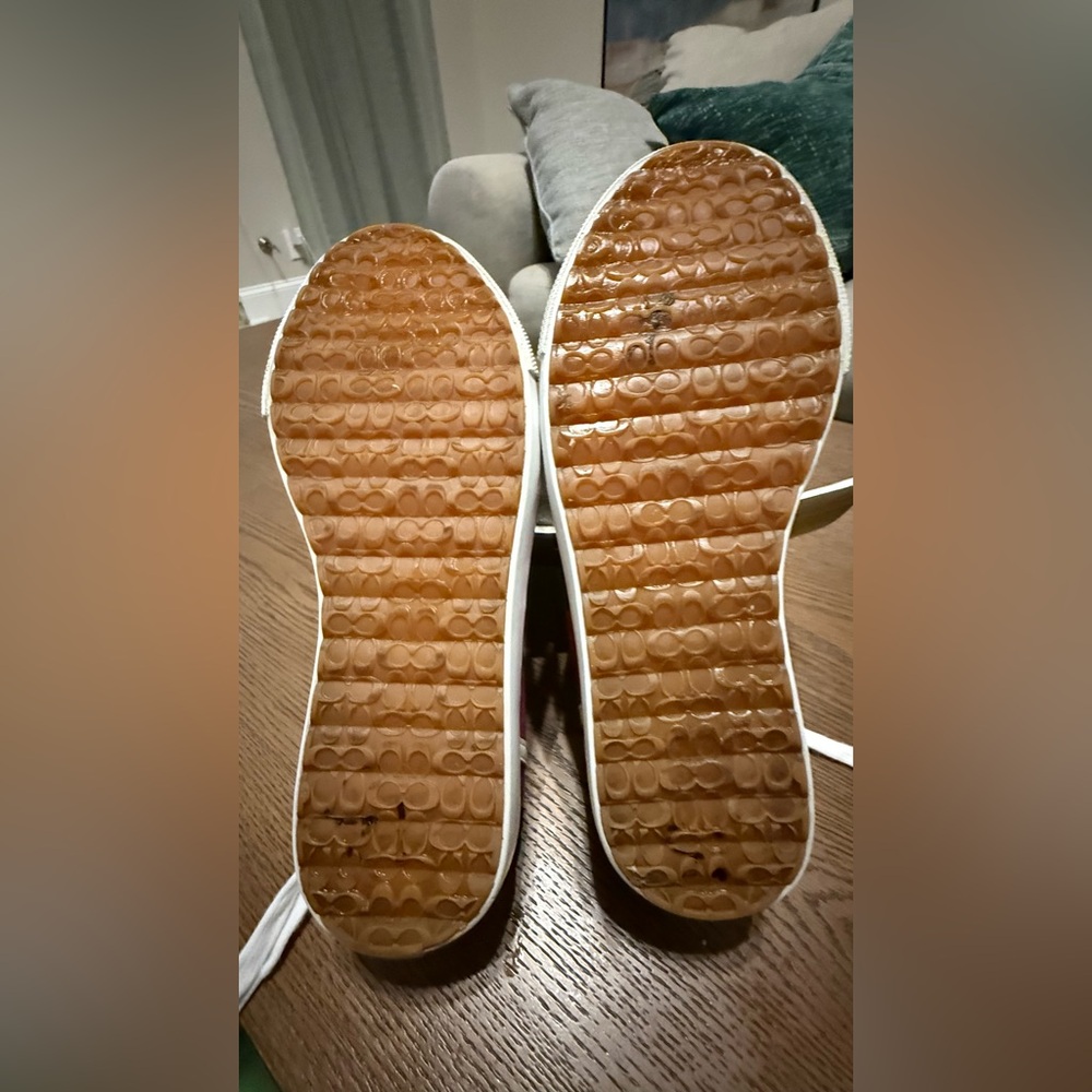 Coach Colorful Patterned Sneakers - Picture 7 of 7